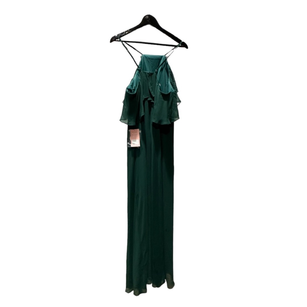 Birdy Grey JULES DRESS CHIFFON EMERALD Green NEW NWT Small BRIDESMAID Wedding - Picture 4 of 5